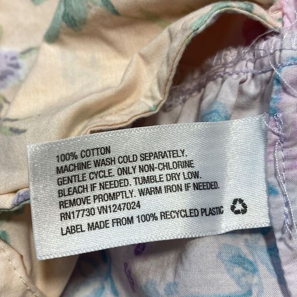 LOVE SHACK FANCY Jeanne Floral Tiered Tie Shoulder Dress - Picture 10 of 10